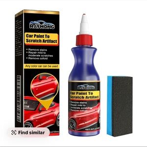 Blue Car Paint Scratch Repair Kit